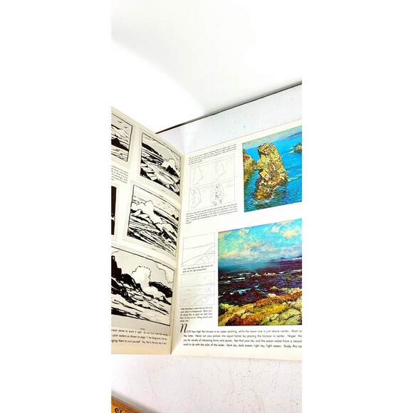 Vintage How To Draw and Paint Seascapes by Walter Foster Art Instruction Book - Picture 7 of 7